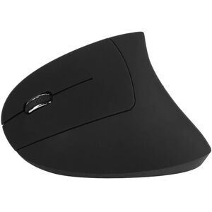Ergonomic Black Wireless Mouse- Left-handed